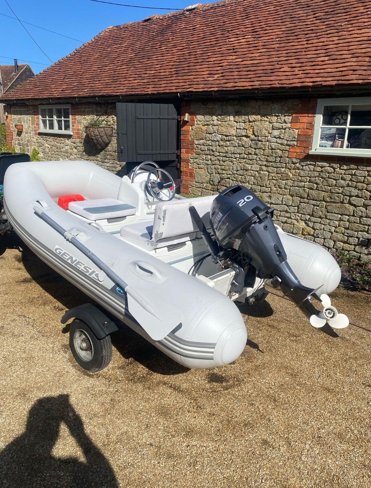 Genesis Walker Bay 310 RIB + Yamaha 20 hv